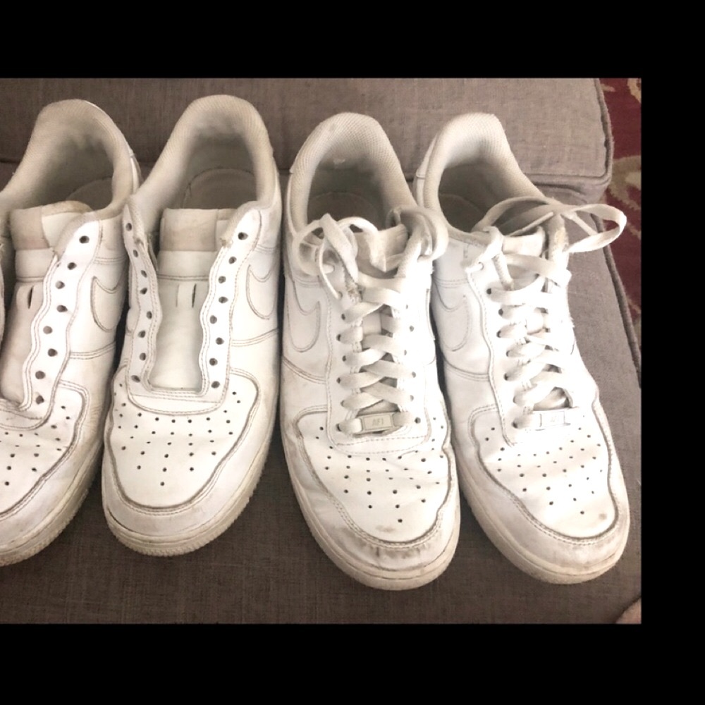 Air Force 1s USED 2 pair